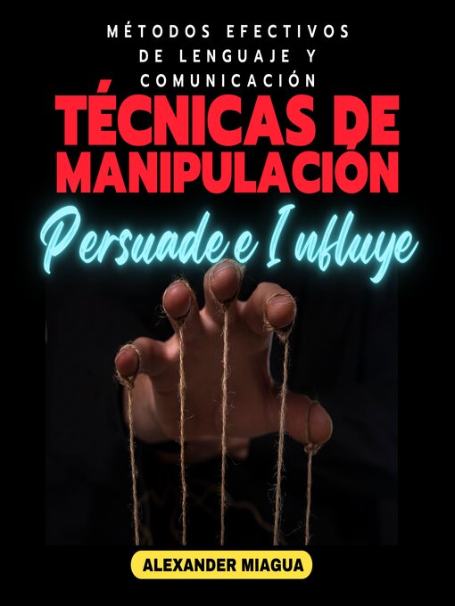Cover image for Técnicas de manipulación